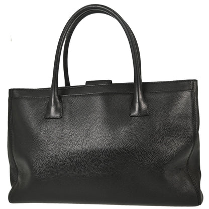 Chanel Black Calfskin Executive Cerf Tote Bag