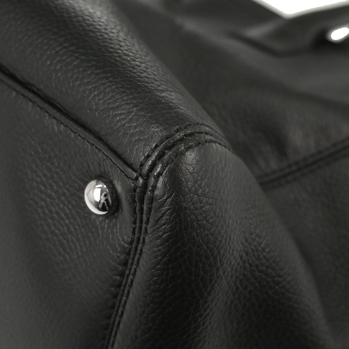 Chanel Black Calfskin Executive Cerf Tote Bag