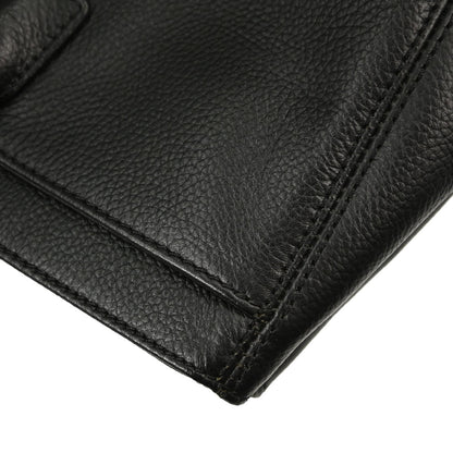 Chanel Black Calfskin Executive Cerf Tote Bag