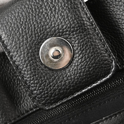 Chanel Black Calfskin Executive Cerf Tote Bag