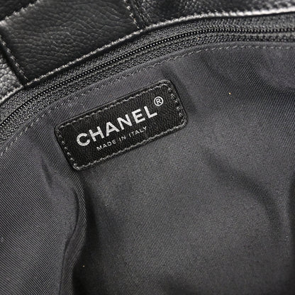 Chanel Black Calfskin Executive Cerf Tote Bag