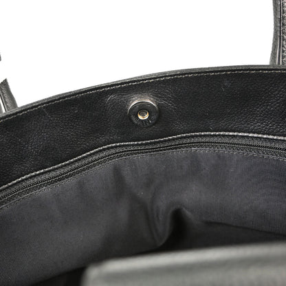 Chanel Black Calfskin Executive Cerf Tote Bag