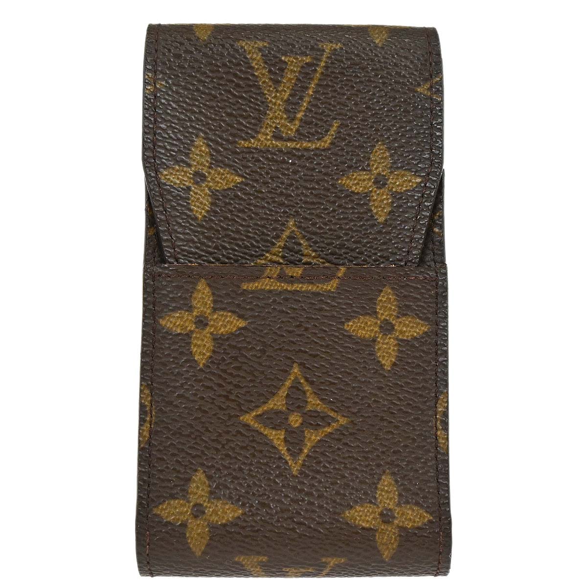 Louis Vuitton Monogram Etui Cigarette Case M63024 Small Good