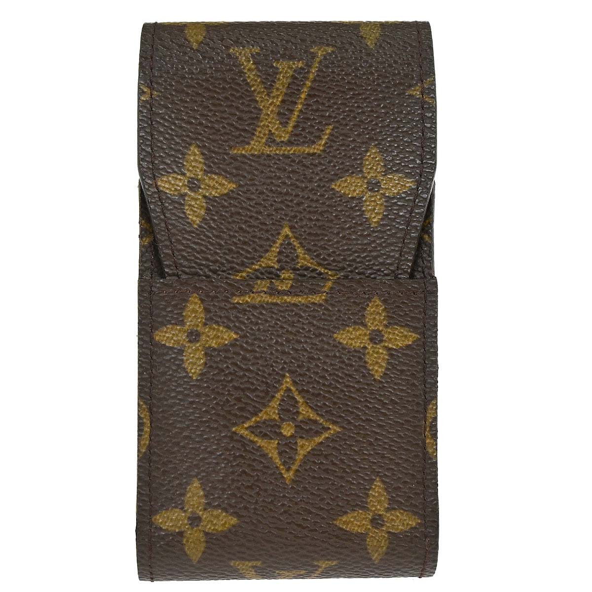 Louis Vuitton Monogram Etui Cigarette Case M63024 Small Good