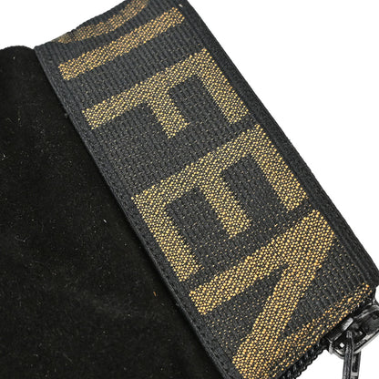 Fendi * Black Suede Short Boots Shoes #35 1/2
