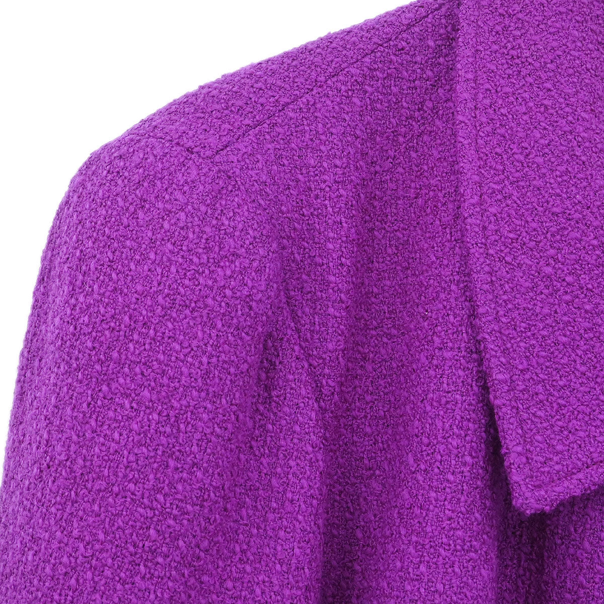 Chanel 1995 Single Breasted Jacket Purple #46