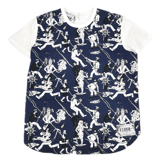 Prada 2016 T-shirt Top Navy #M
