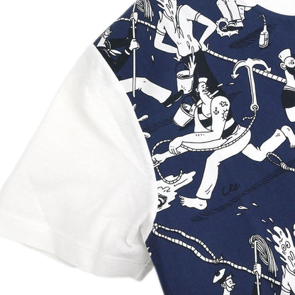 Prada 2016 T-shirt Top Navy #M