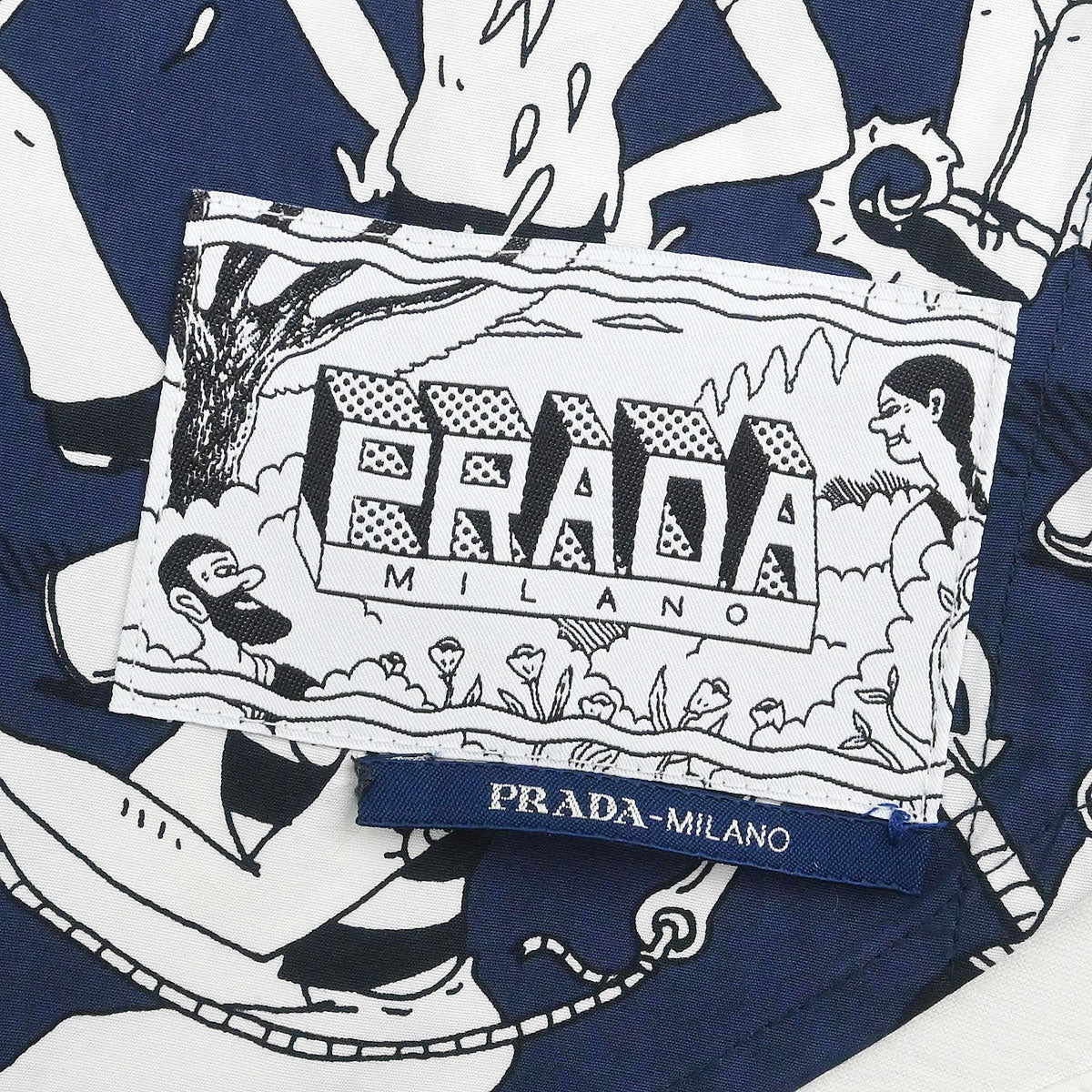 Prada 2016 T-shirt Top Navy #M