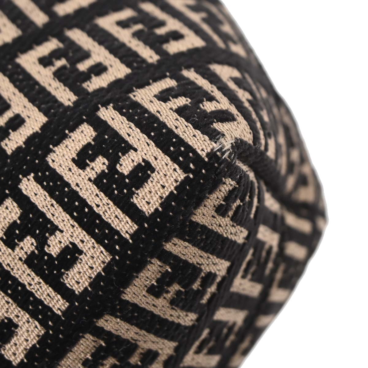 Fendi Black Zucchino Tote Handbag