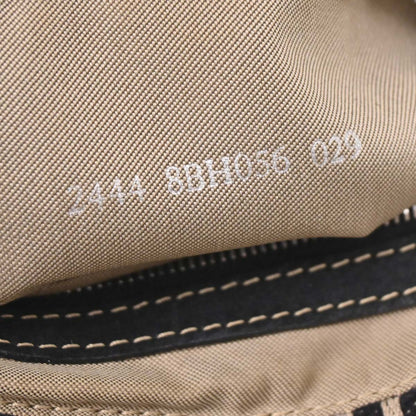 Fendi Black Zucchino Tote Handbag