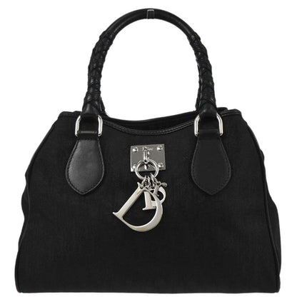 Christian Dior Black Nylon Trotter Lovely Tote Handbag