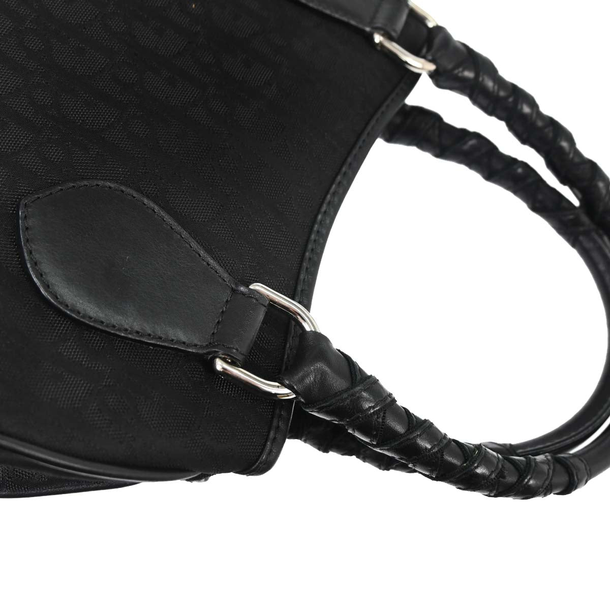 Christian Dior Black Nylon Trotter Lovely Tote Handbag