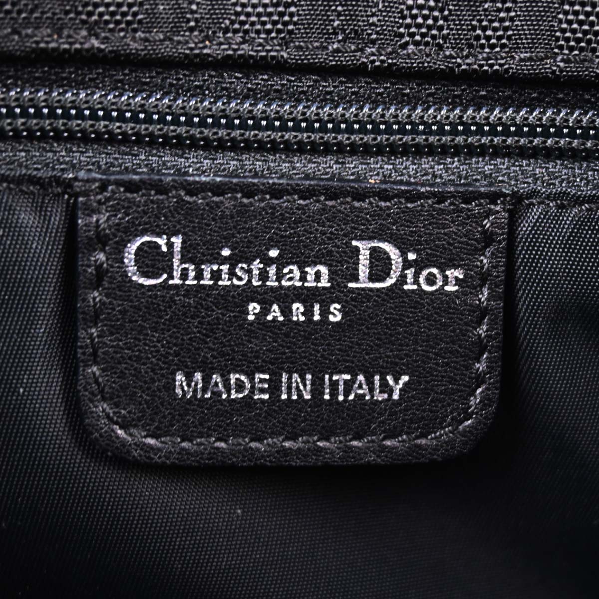 Christian Dior Black Nylon Trotter Lovely Tote Handbag