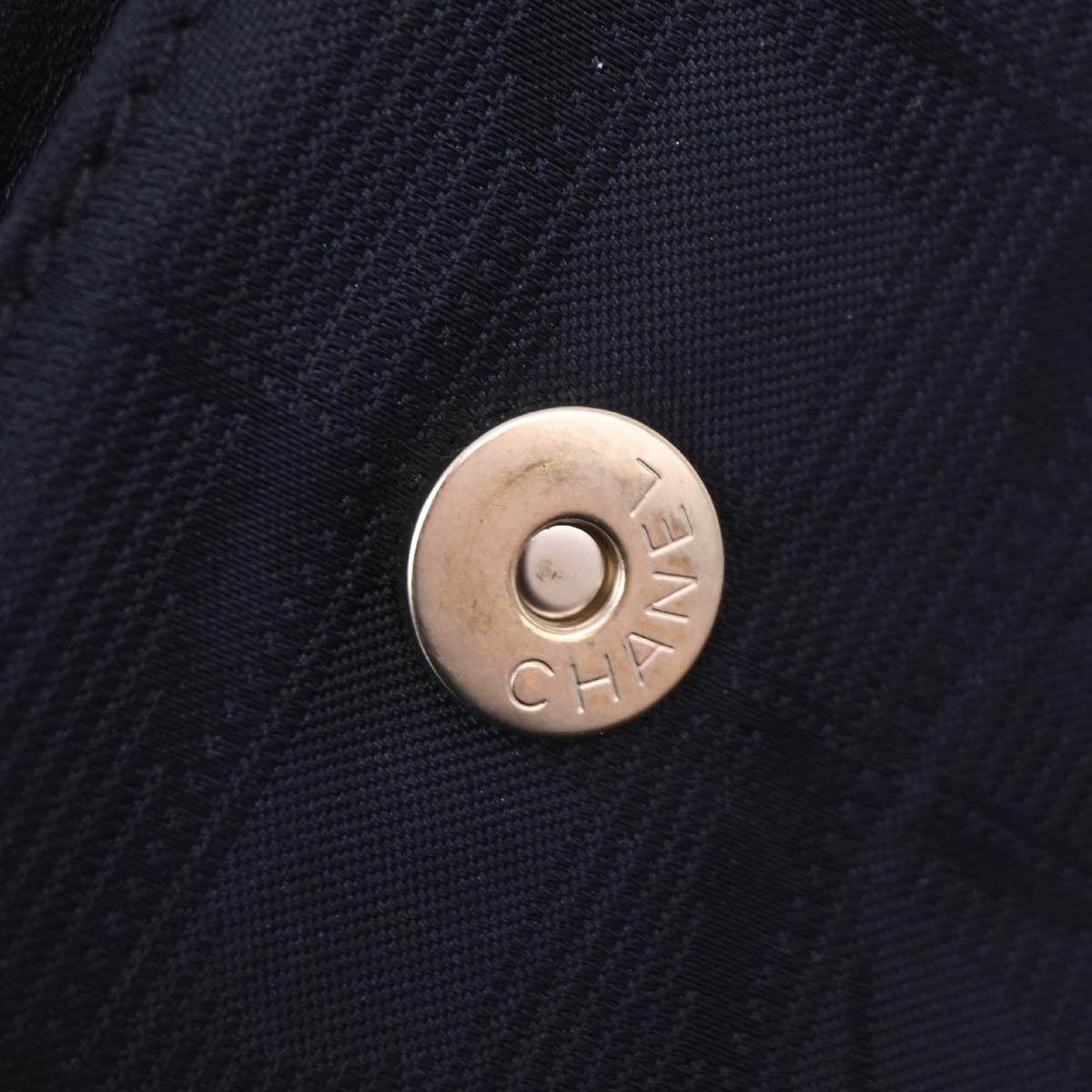 Chanel Black Jacquard Nylon Travel Line Waist Bum Bag