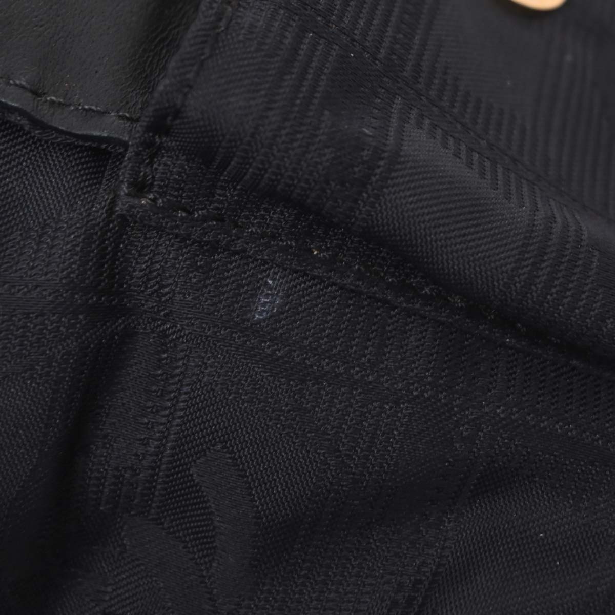 Chanel Black Jacquard Nylon Travel Line Waist Bum Bag