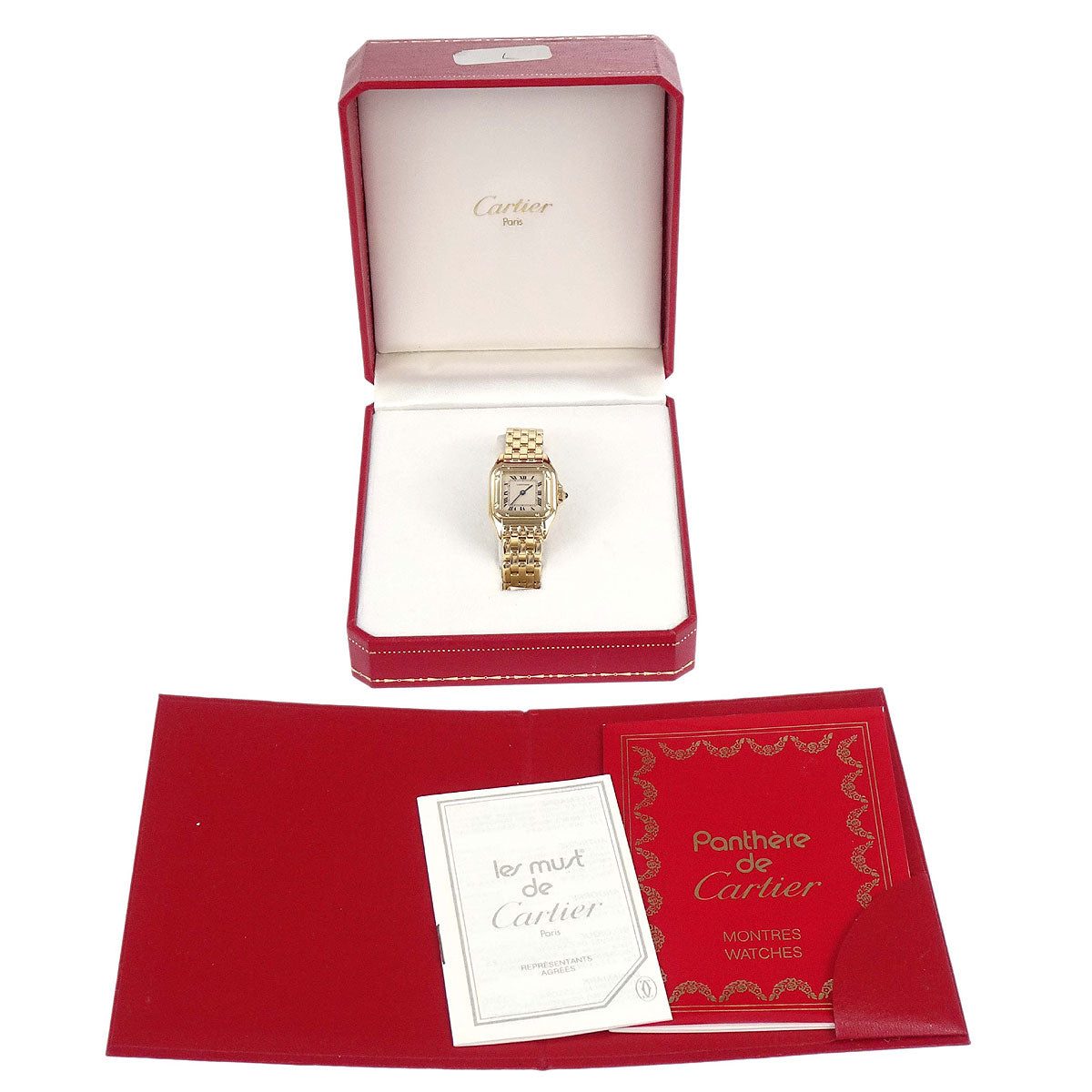 Cartier Panthere SM Ref.W25022 Quartz Watch 18KYG