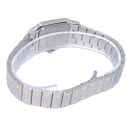 Cartier Santos Galbee LM Ref.187901 Quartz Watch 18KYG SS