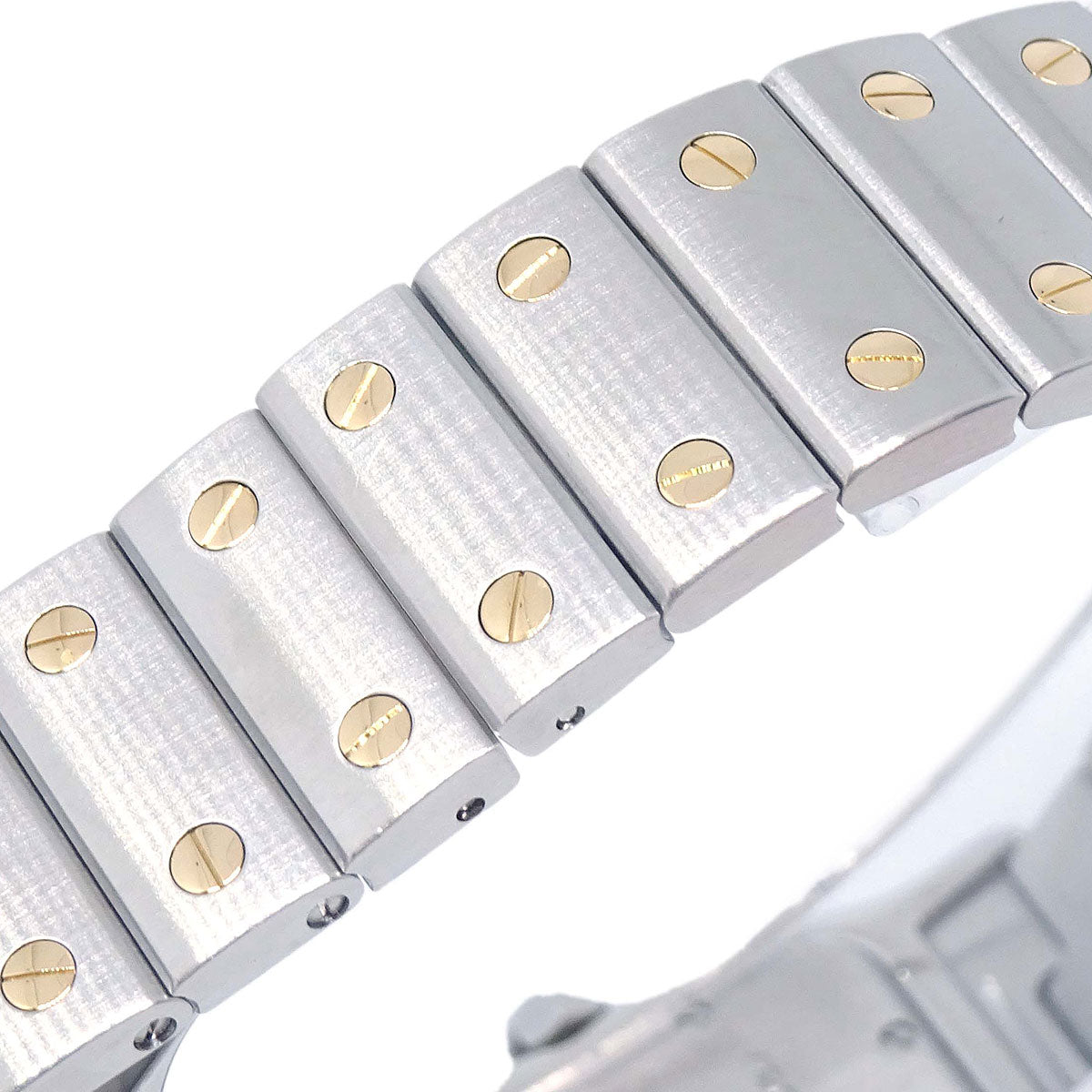 Cartier Santos Galbee LM Ref.187901 Quartz Watch 18KYG SS