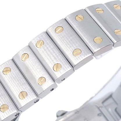 Cartier Santos Galbee LM Ref.187901 Quartz Watch 18KYG SS