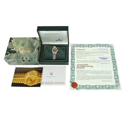 Rolex Oyster Perpetual Datejust 26mm Ref.69173 Watch 18KYG SS