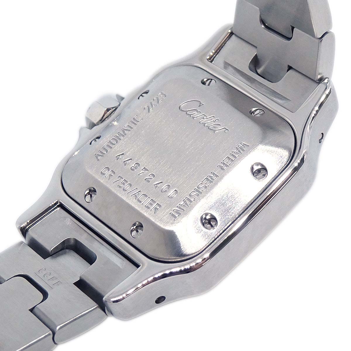 Cartier Santos Galbee SM Ref.2423 Self-winding Watch 18KYG SS