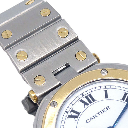 Cartier Santos Vendome LM Ref.81912 Quartz Watch 18KYG SS