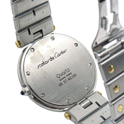 Cartier Santos Vendome LM Ref.81912 Quartz Watch 18KYG SS