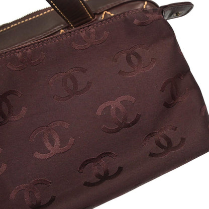 Chanel Brown Calfskin Wild Stitch Handbag