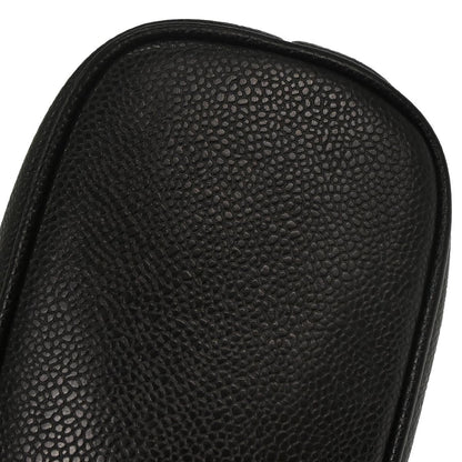 Chanel Black Caviar Skin Shoulder Tote Bag