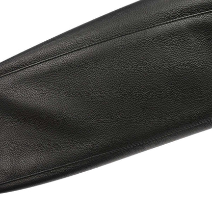 Chanel Black Calfskin Cerf Executive Tote 2way Shoulder Bag