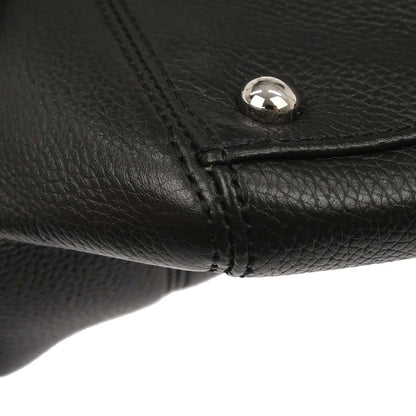 Chanel Black Calfskin Cerf Executive Tote 2way Shoulder Bag