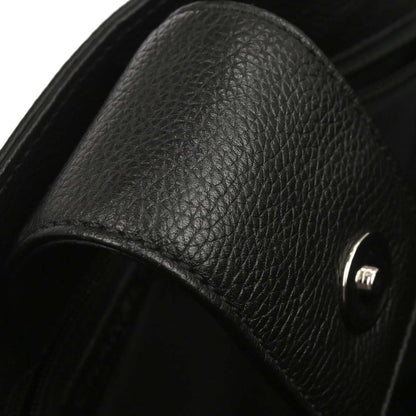 Chanel Black Calfskin Cerf Executive Tote 2way Shoulder Bag
