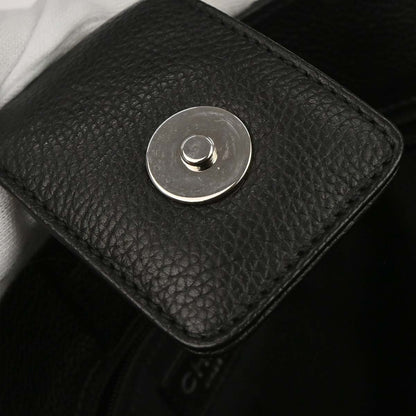 Chanel Black Calfskin Cerf Executive Tote 2way Shoulder Bag