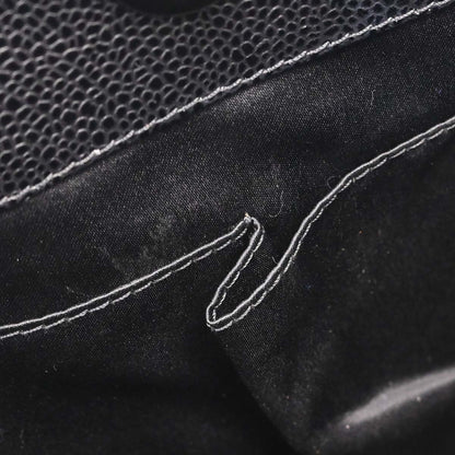 Chanel Black Caviar Skin Grand Shopping Tote GST XL Chain Handbag