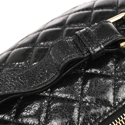 Chanel Black Calfskin Waist Bum Bag