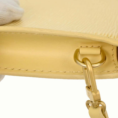 Louis Vuitton White Epi Pochette Accessoires 24 Handbag M5294A