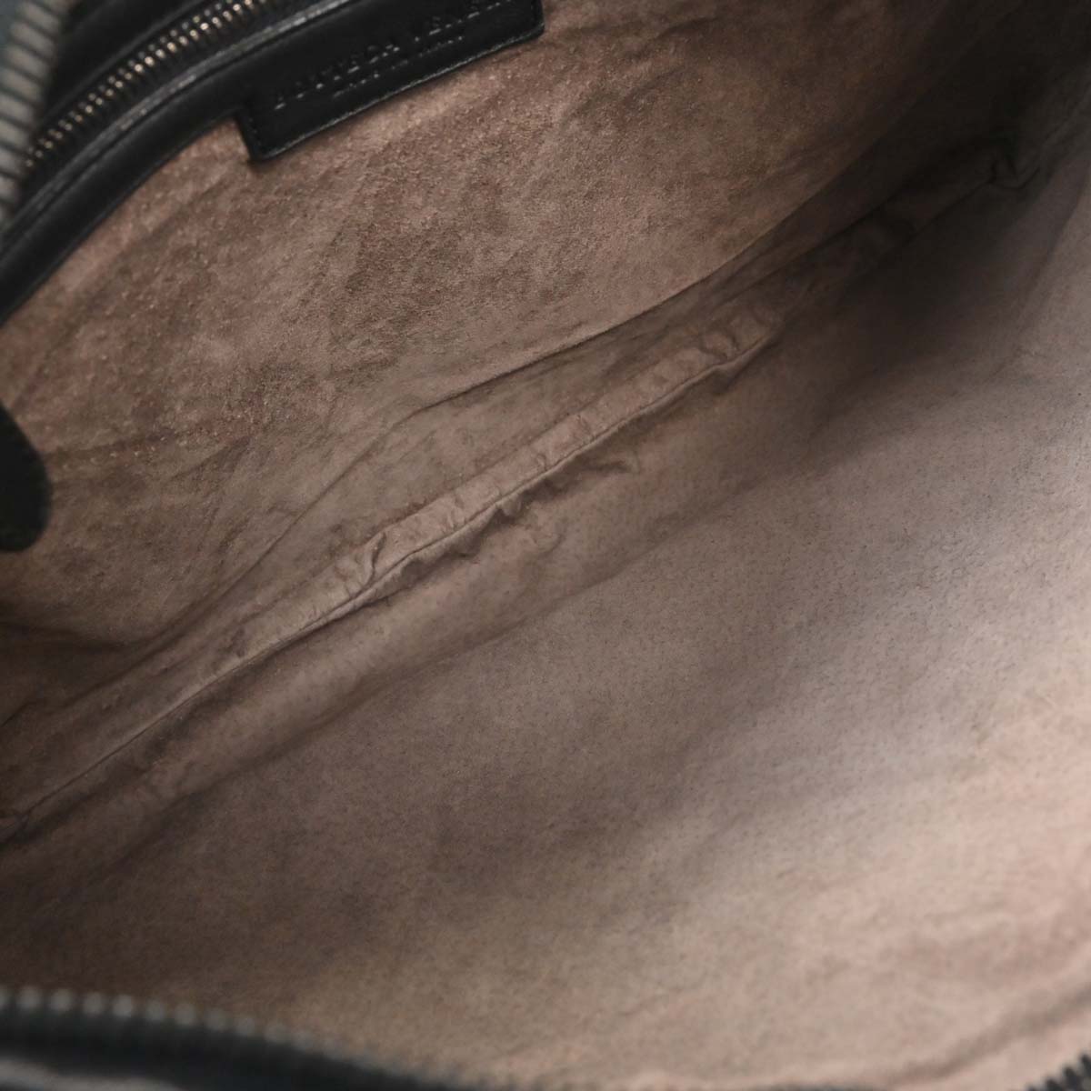 Bottega Veneta Black Lambskin Intrecciato Hobo Handbag