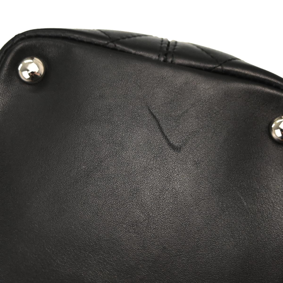 Chanel Black Calfskin Cambon Ligne Tote Handbag