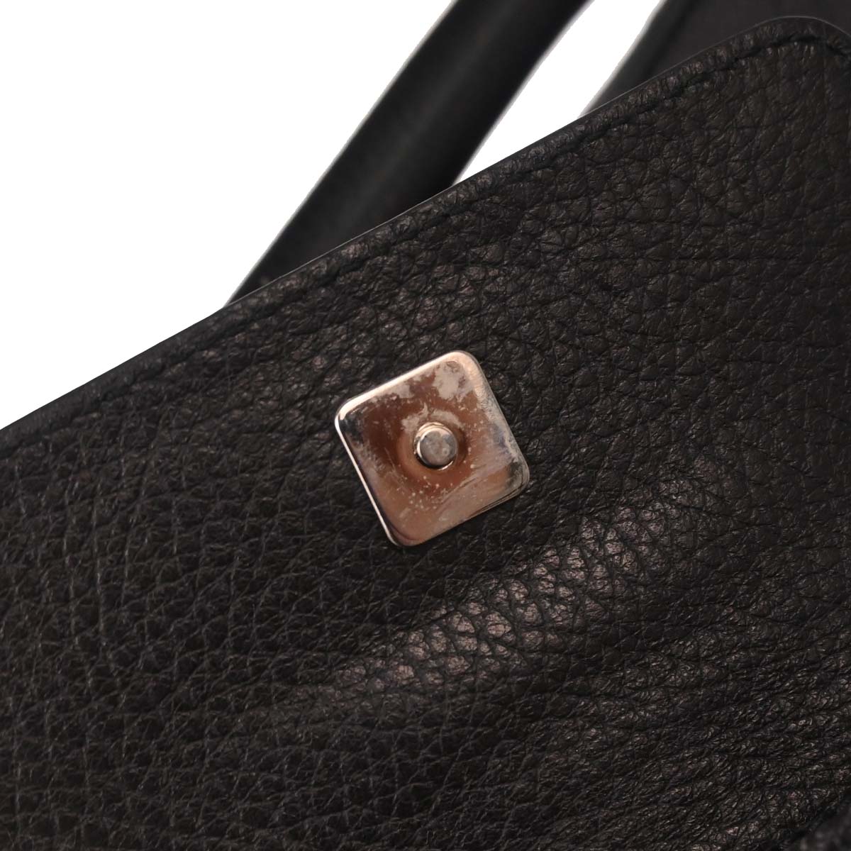 Gucci Dark Gray Black GG Handbag