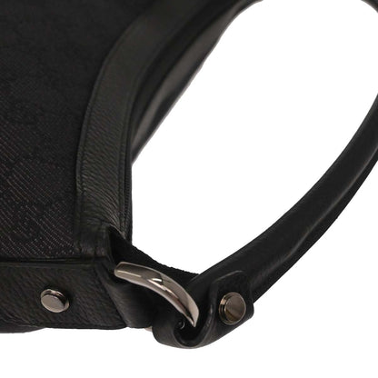 Gucci Dark Gray Black GG Handbag
