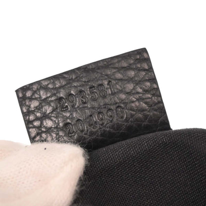 Gucci Dark Gray Black GG Handbag