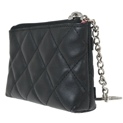 Chanel 2012 Black Calfskin Cambon Ligne Pouch Bag Charm