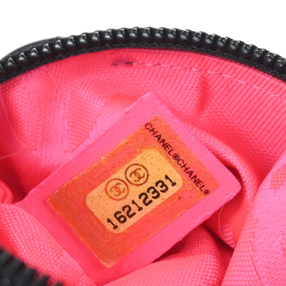 Chanel 2012 Black Calfskin Cambon Ligne Pouch Bag Charm