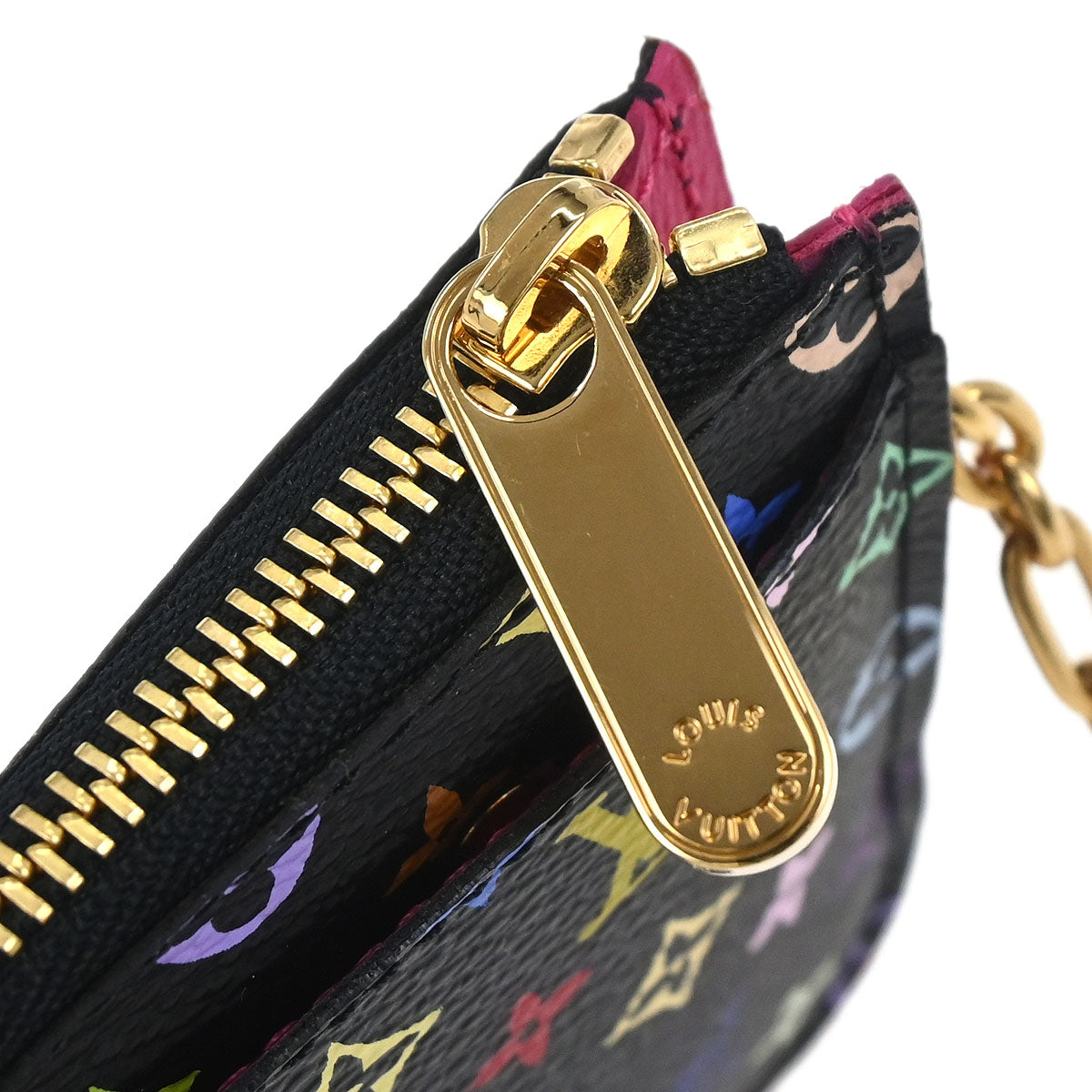 Louis Vuitton Multicolor Pochette Cles Coin Case Wallet M93735