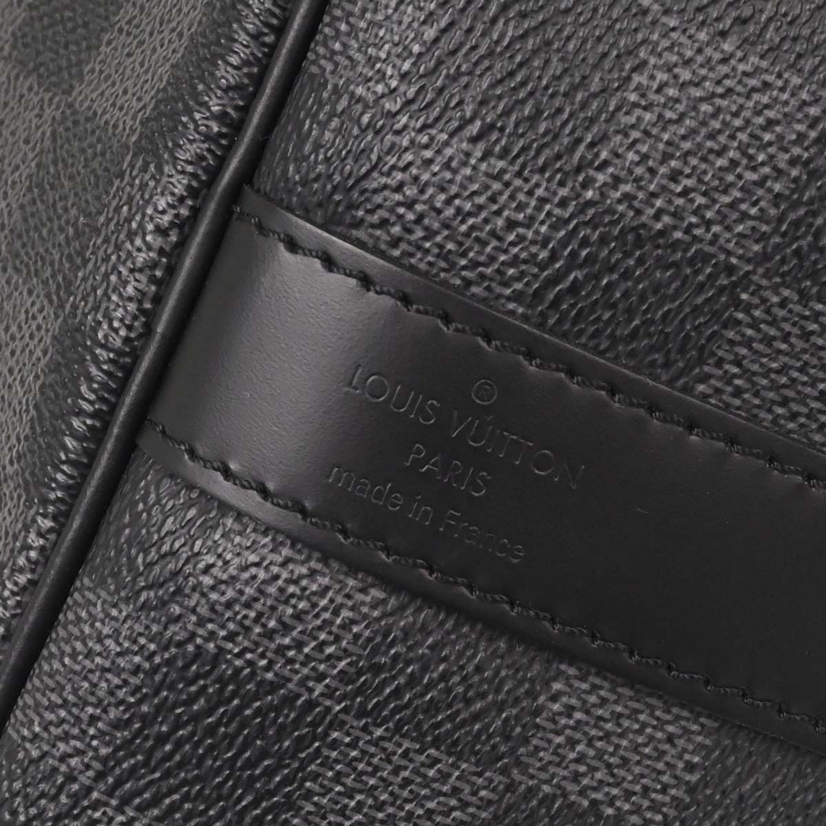 Louis Vuitton Damier Graphite Keepall Bandouliere 55 Duffle Shoulder Bag N41413