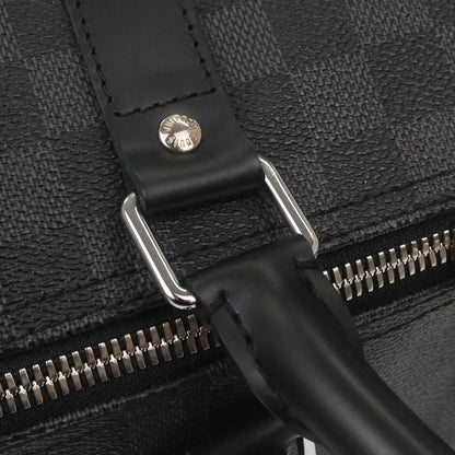 Louis Vuitton Damier Graphite Keepall Bandouliere 55 Duffle Shoulder Bag N41413