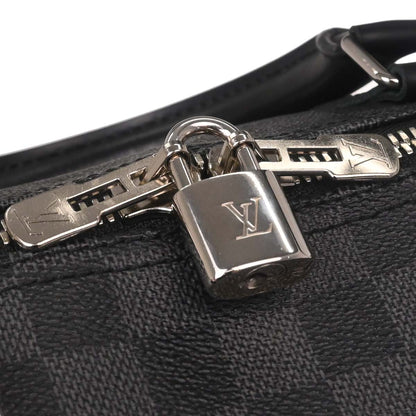 Louis Vuitton Damier Graphite Keepall Bandouliere 55 Duffle Shoulder Bag N41413