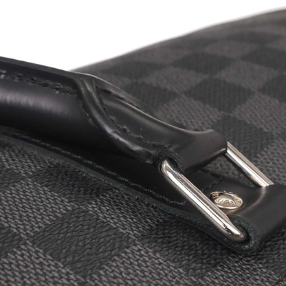 Louis Vuitton Damier Graphite Keepall Bandouliere 55 Duffle Shoulder Bag N41413