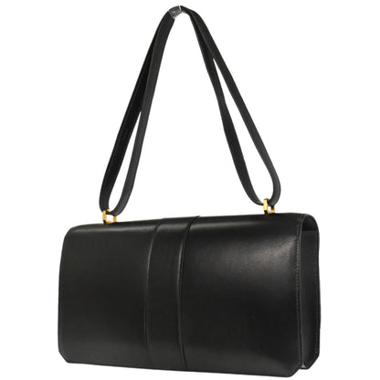 Hermes Black Box Calf Shoulder Bag